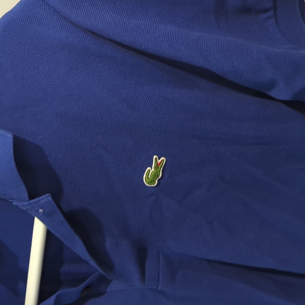 Lacoste Blue Polo Shirt - Picture 6 of 7